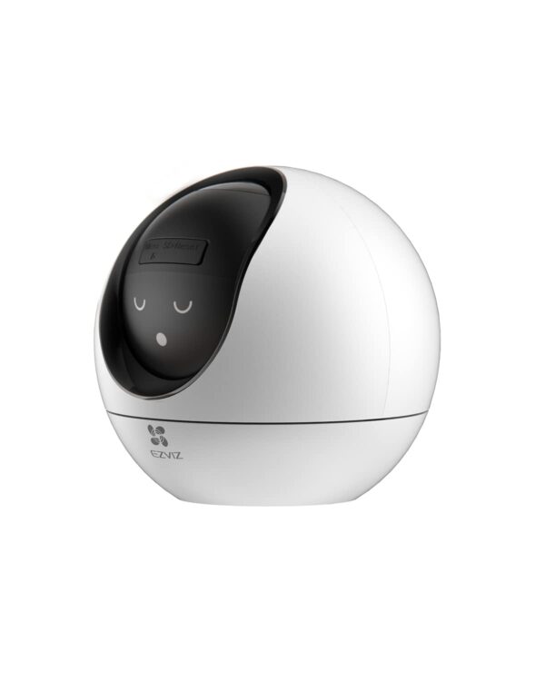 EZVIZ C6 Security WiFi Camera, 2K+ Indoor Home camera with AI Powered Human & Pet & Sound Detection, Night Vision, Auto-Zoom Tracking, Two Way Audio & Calling, 2.4G/5G WiFi, SD Card/Cloud Storage